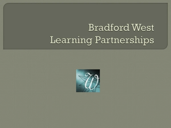 Bradford West Learning Partnerships