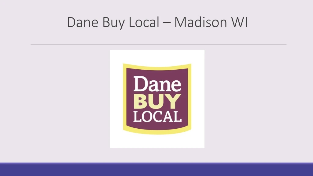 dane buy local madison wi