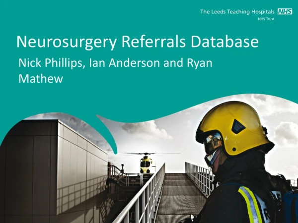 Neurosurgery Referrals Database