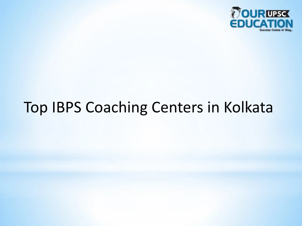 top ibps coaching centers in kolkata