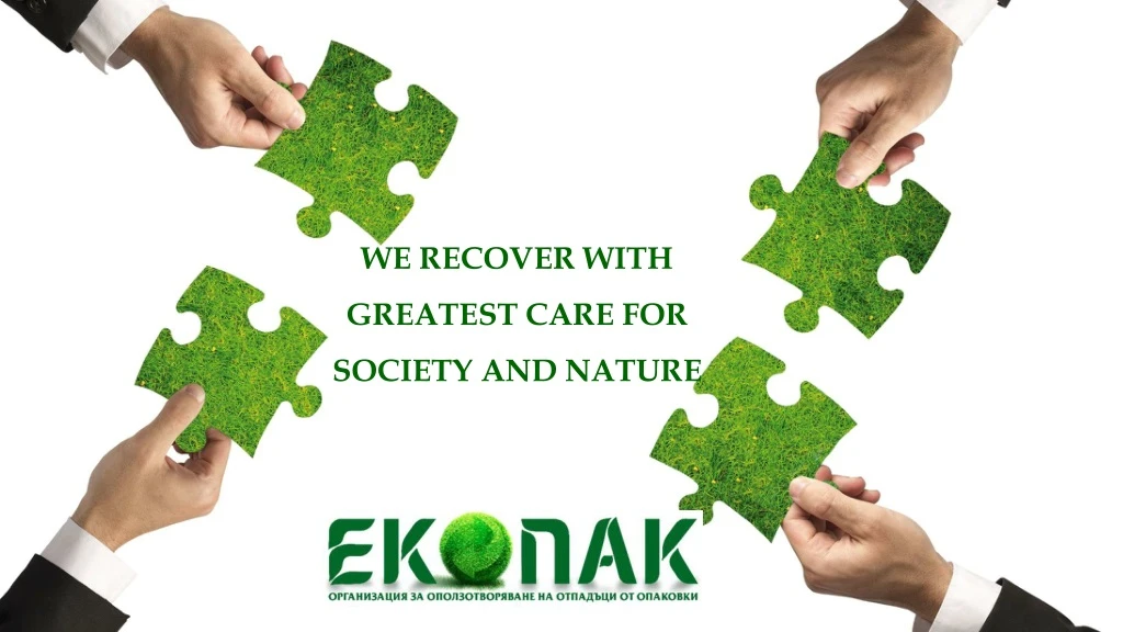 we recover with greatest care for society