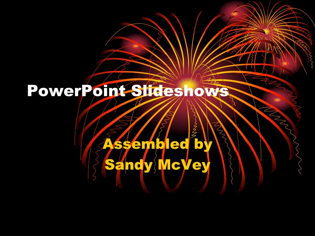 powerpoint slideshows