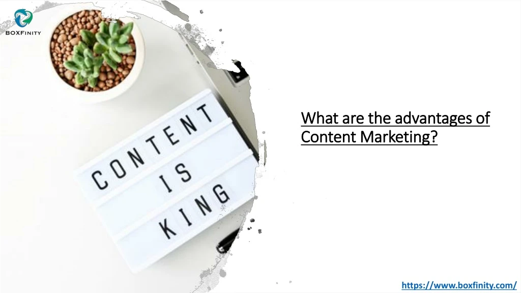 what are the advantages of content marketing
