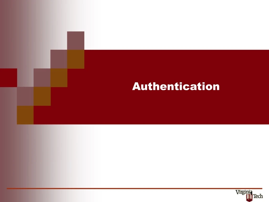 authentication