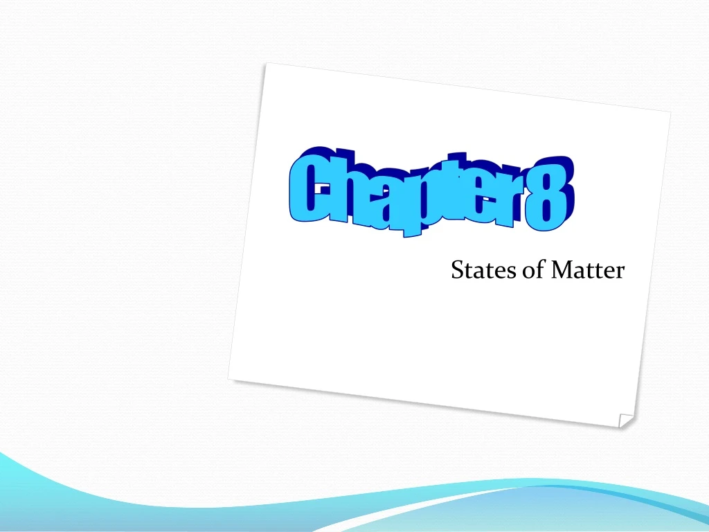 states of matter