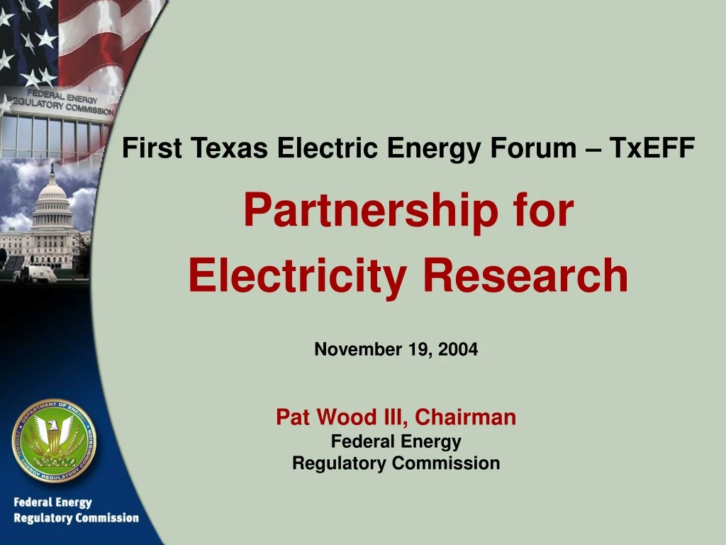 first texas electric energy forum txeff