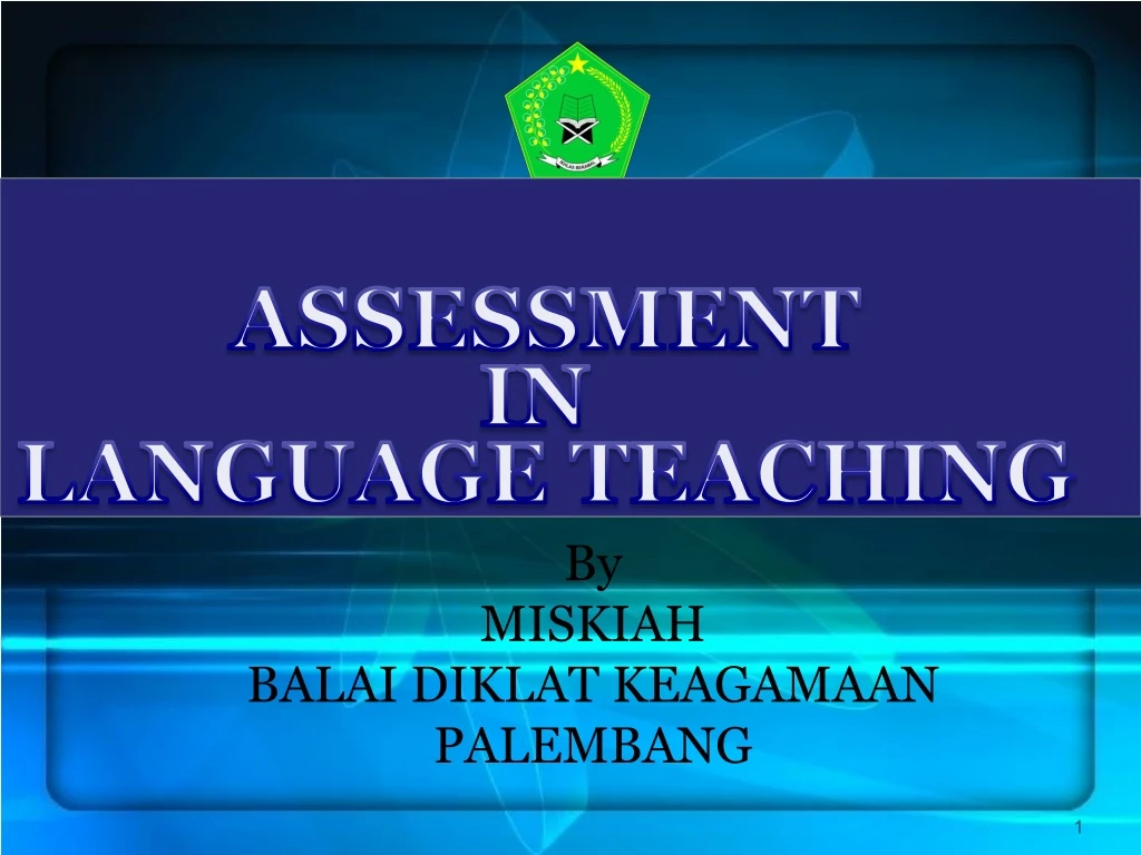 assessment in language teaching