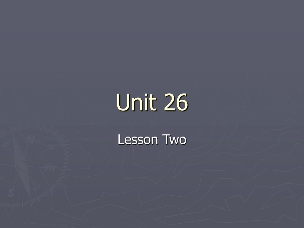 unit 26