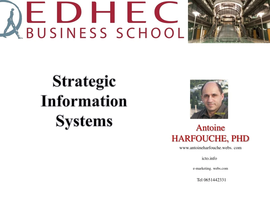 strategic information systems