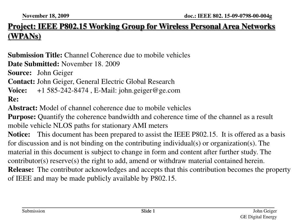 project ieee p802 15 working group for wireless