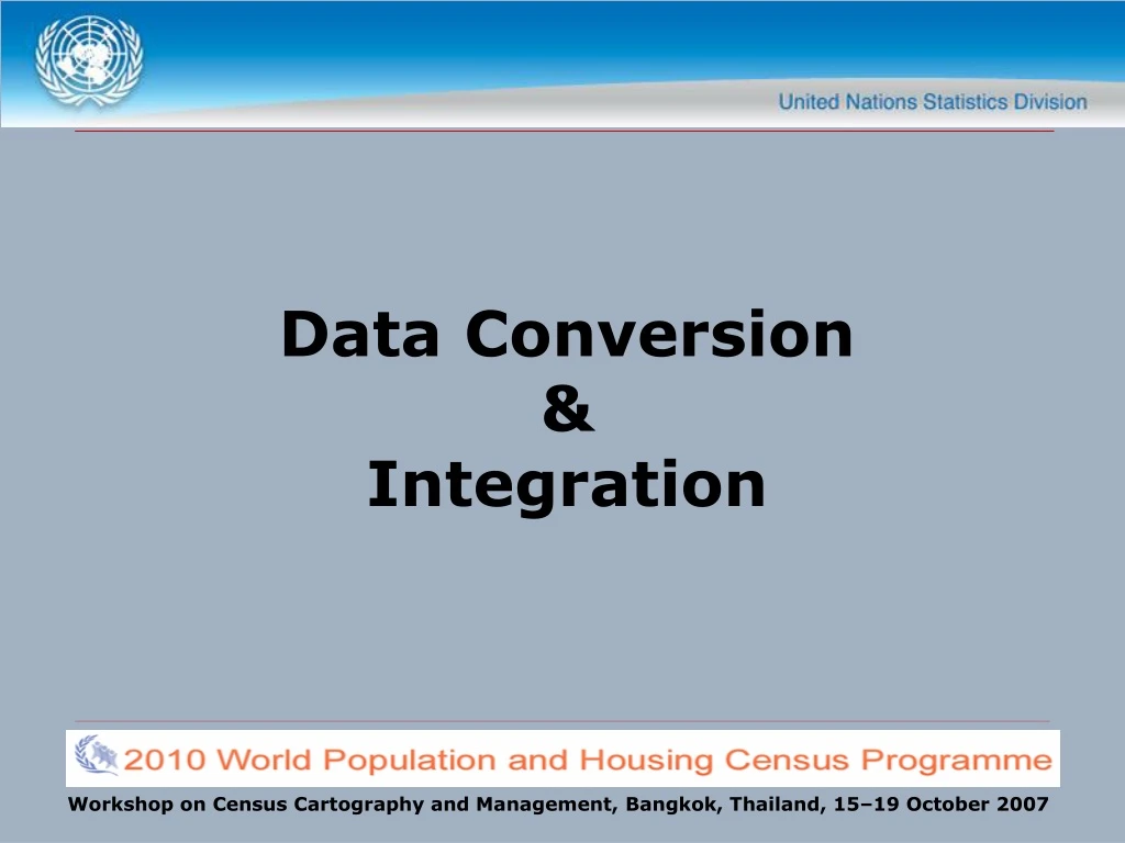 data conversion integration