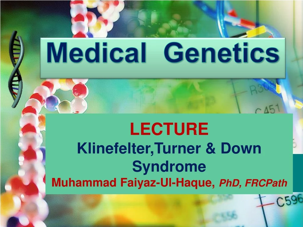 medical genetics