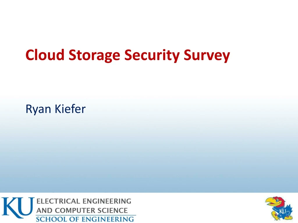 cloud storage security survey