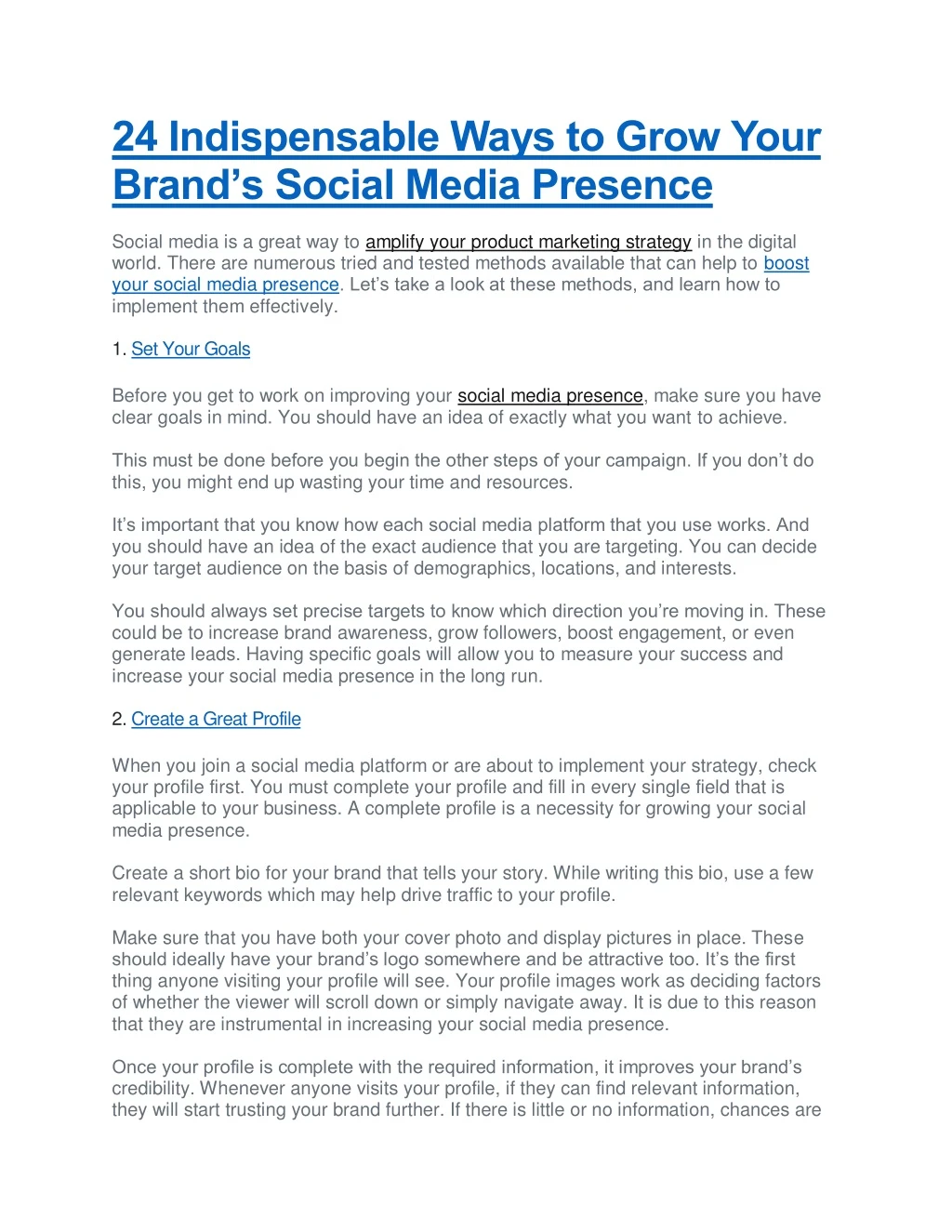 24 indispensable ways to grow your brand s social