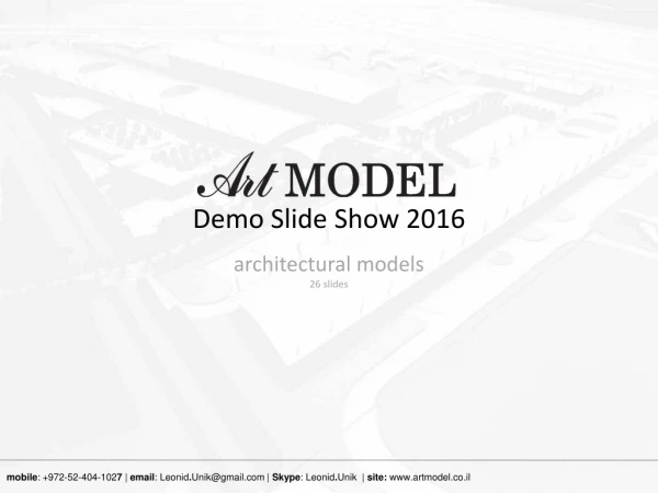 Demo Slide Show 2016