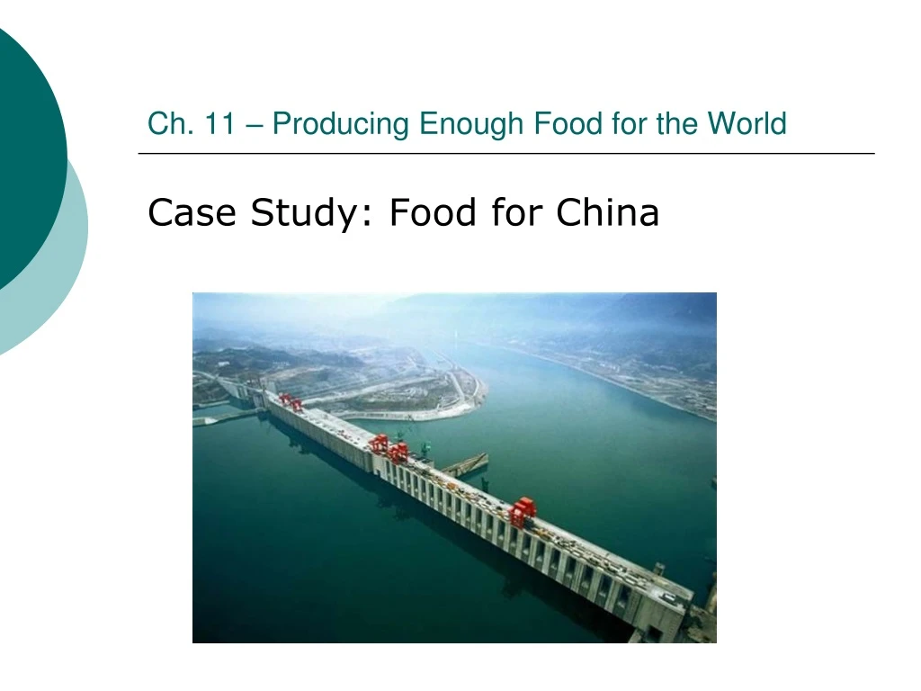 ch 11 producing enough food for the world