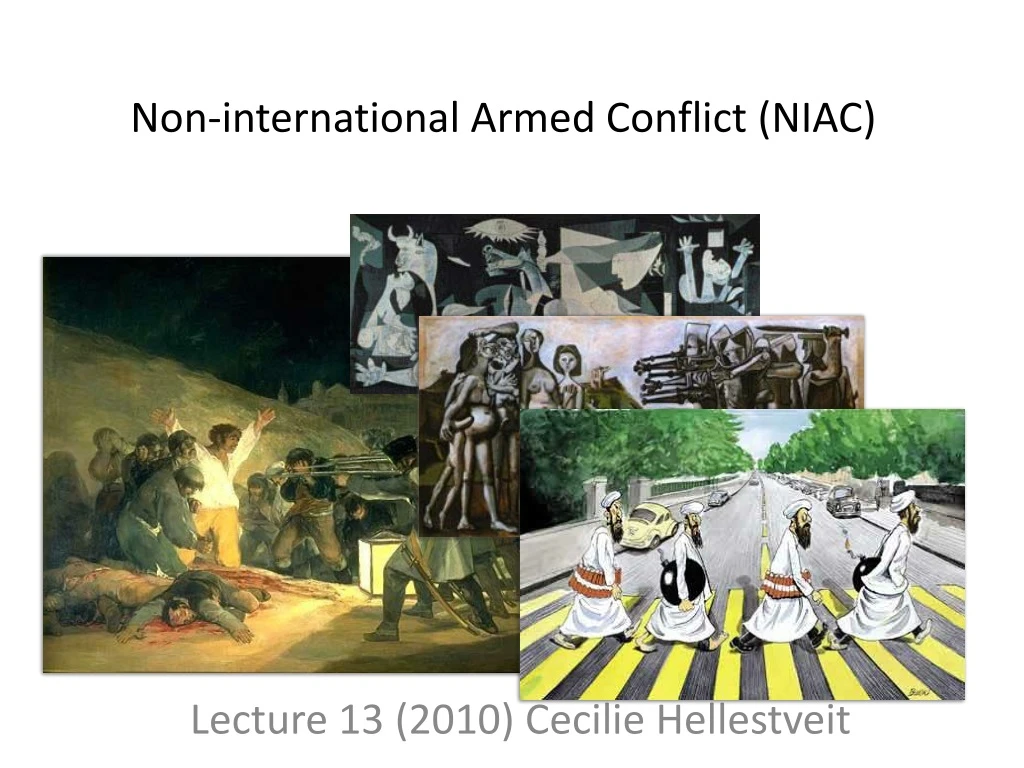 non international armed conflict niac