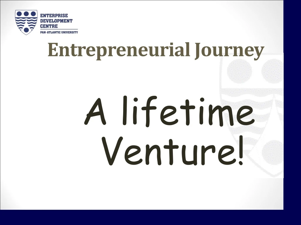 entrepreneurial journey