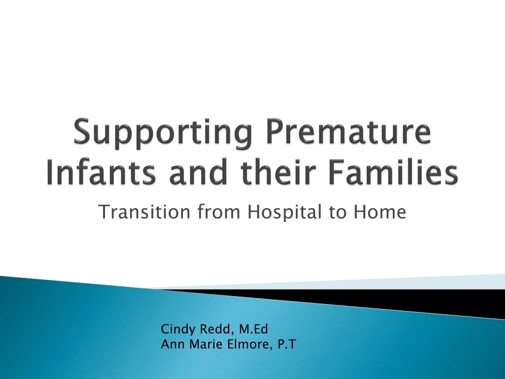 supporting premature infants and their families