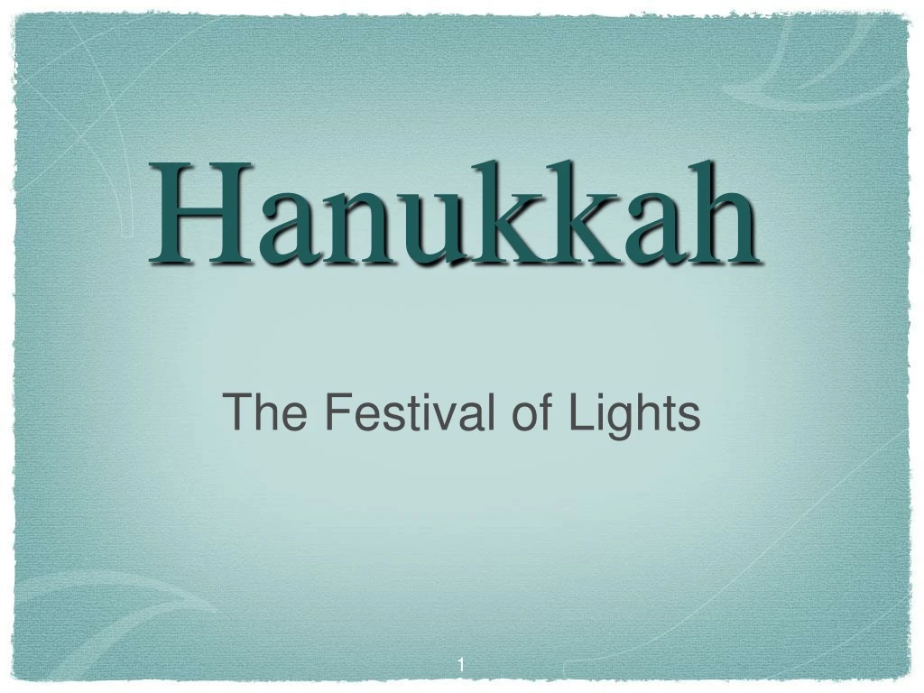 hanukkah