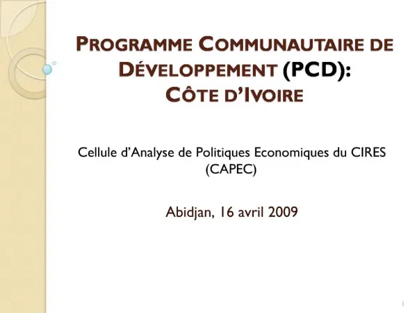 PPT - Modèle De L’ADVP (Activation Du Développement Vocationnel Et ...