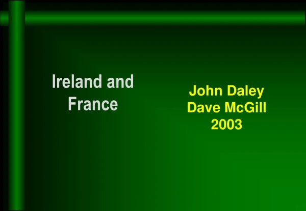 John Daley Dave McGill 2003