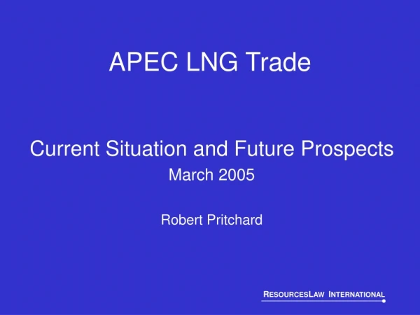 APEC LNG Trade