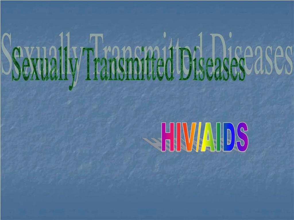 sexually transmitted diseases