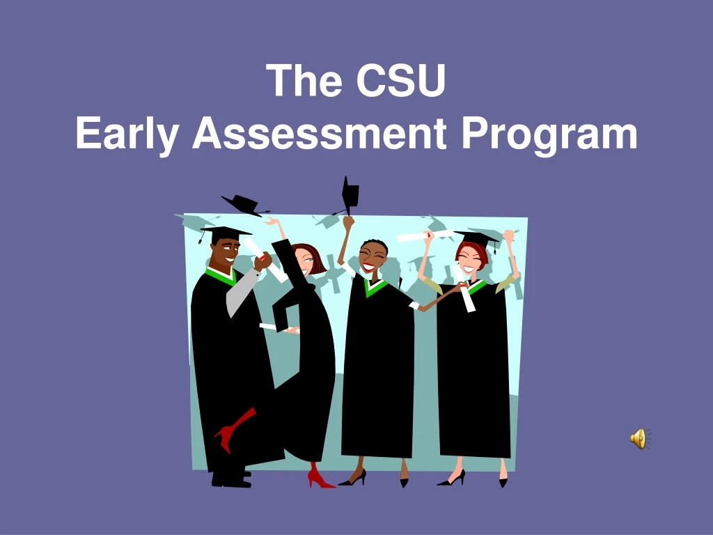 the csu early assessment program