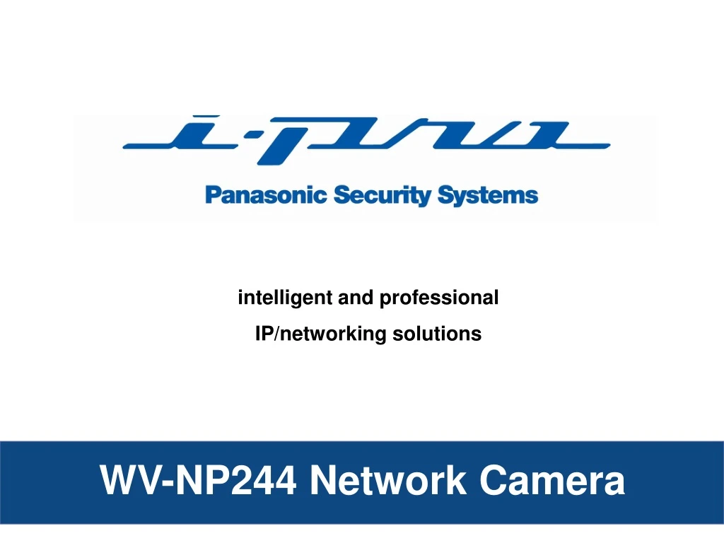 intelligent and professional ip networking
