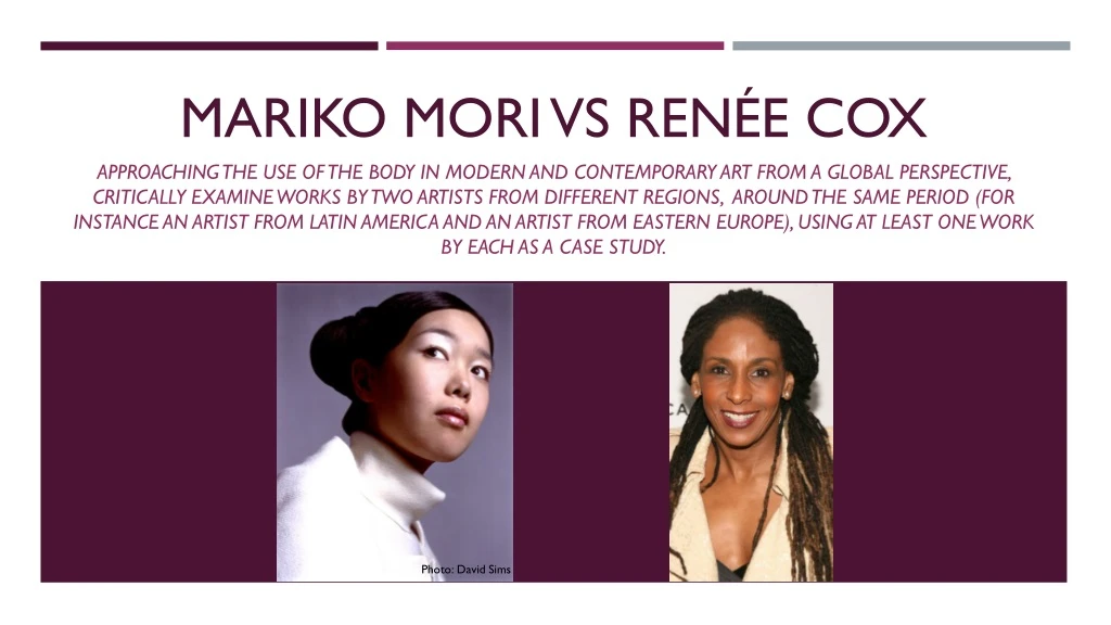 mariko mori vs ren e cox