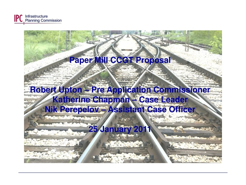 paper mill ccgt proposal robert upton