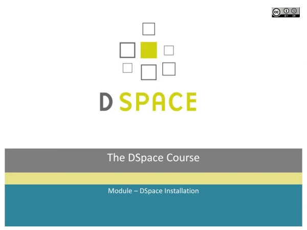 The DSpace Course