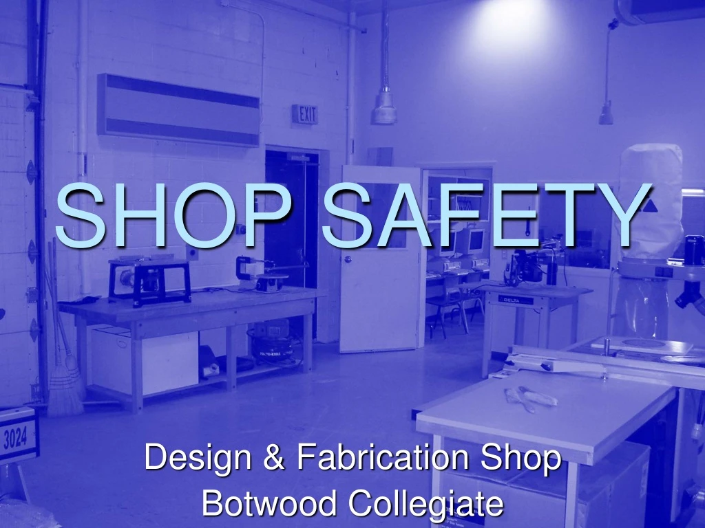 shop safety