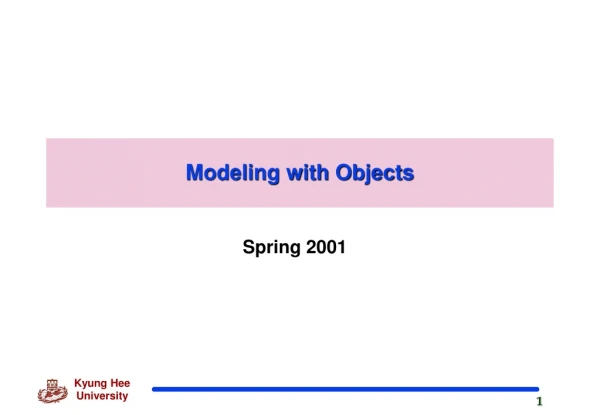 Modeling with Objects