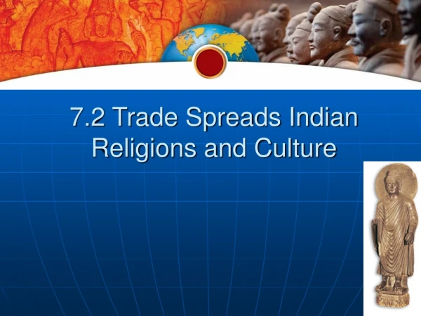 7.2 Trade Spreads Indian Religions and Culture