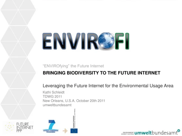 bringing biodiversity to the future internet