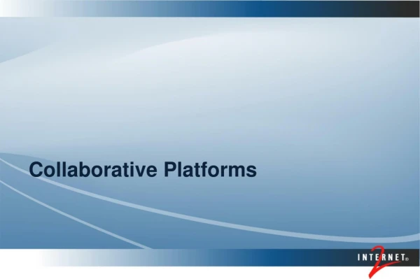 Collaborative Platforms