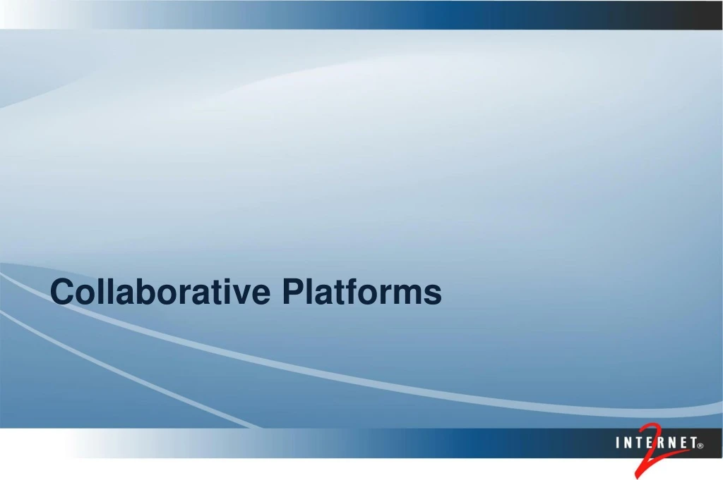 collaborative platforms