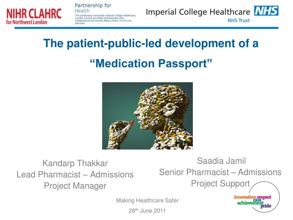 the patient public led development of a medication passport