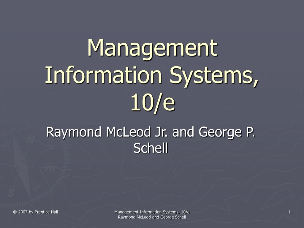 management information systems 10 e