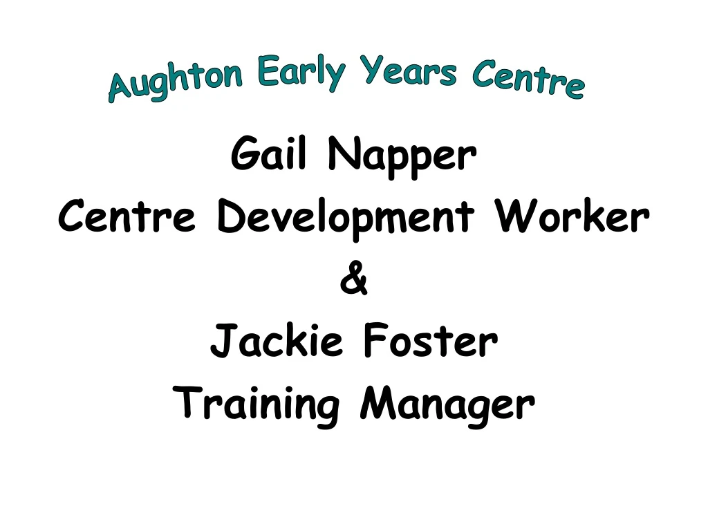 aughton early years centre