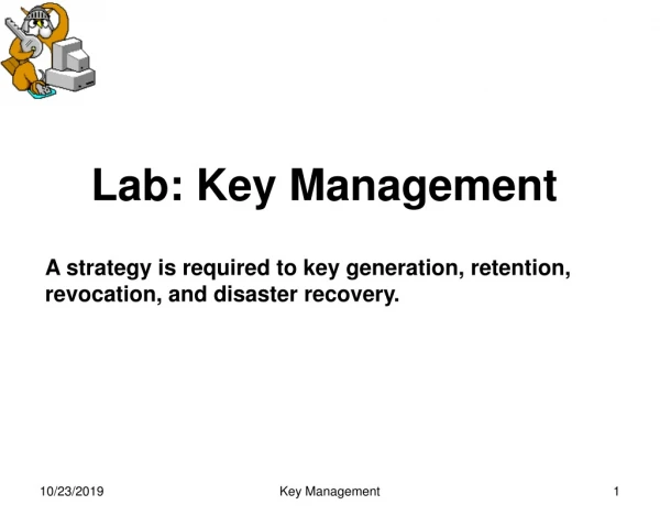 Lab: Key Management