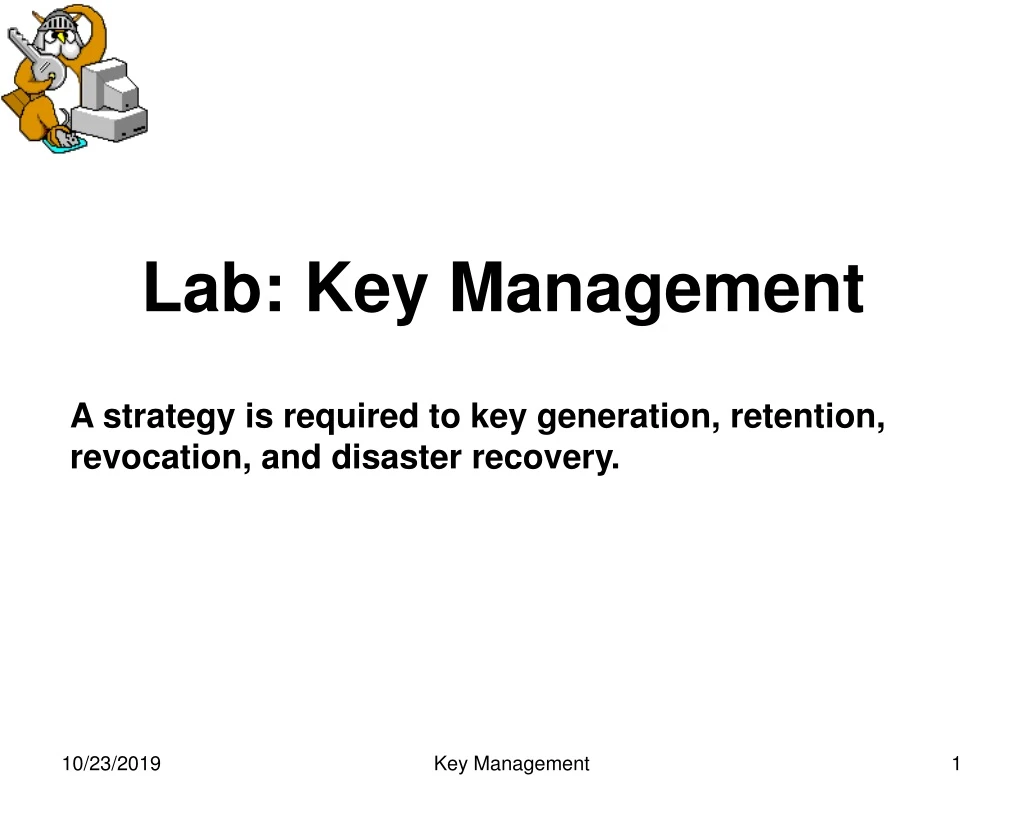 lab key management
