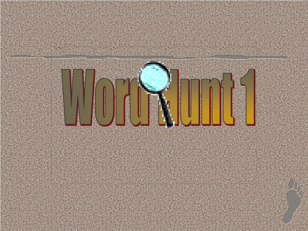 word hunt 1