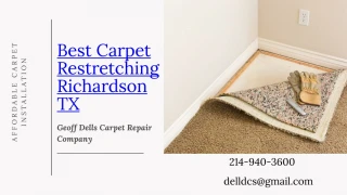 Affordable Carpet Installation Richardson TX - slide 1