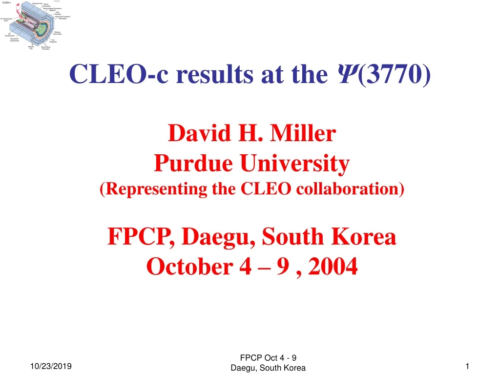 cleo c results at the 3770