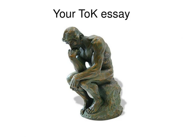 Your ToK essay