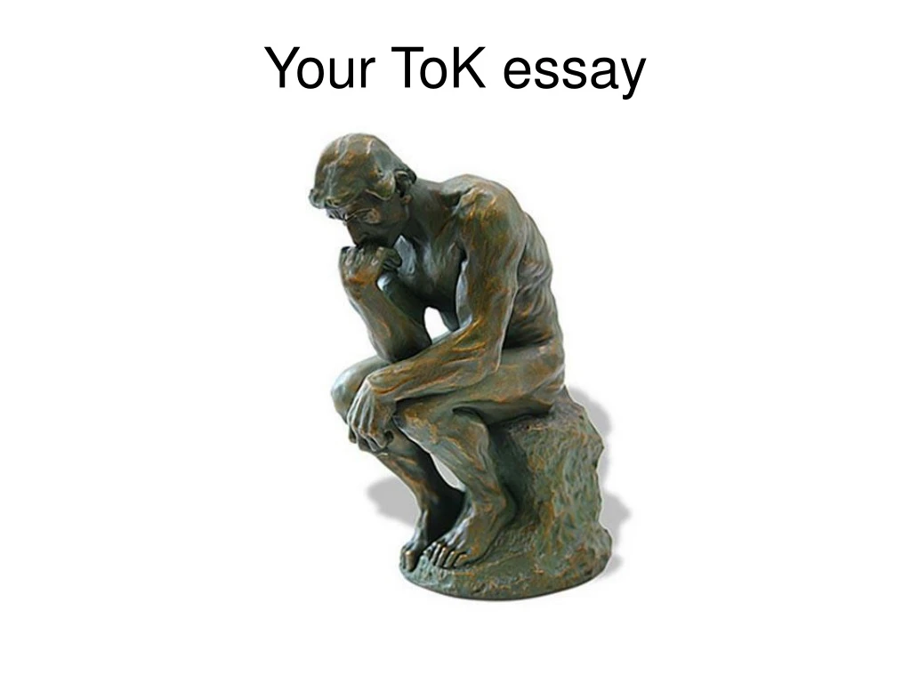 your tok essay