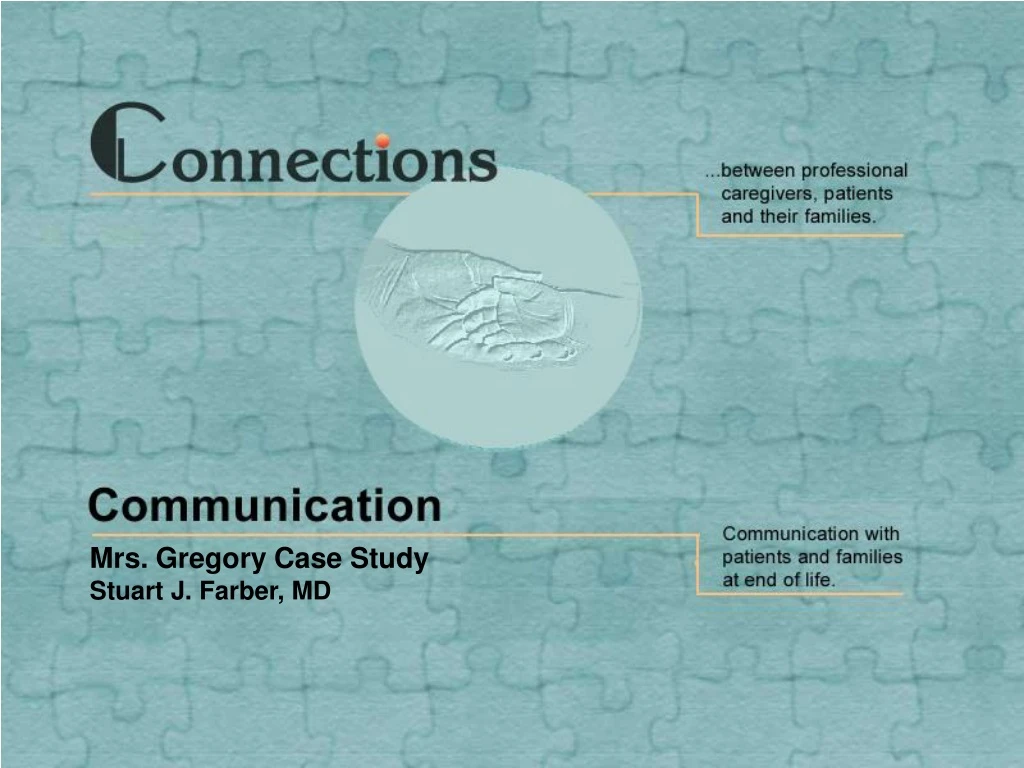 mrs gregory case study stuart j farber md